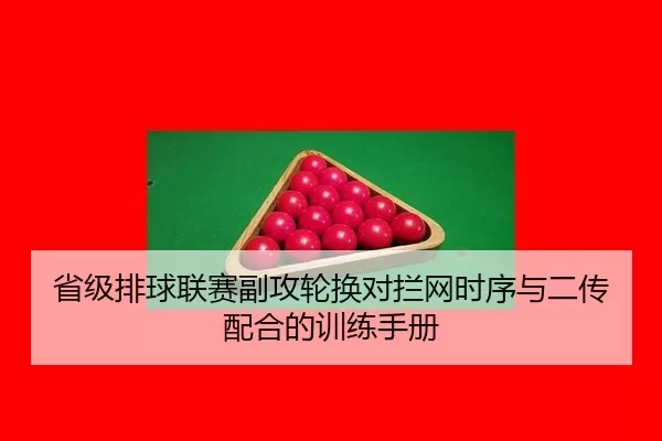 省级排球联赛副攻轮换对拦网时序与二传配合的训练手册